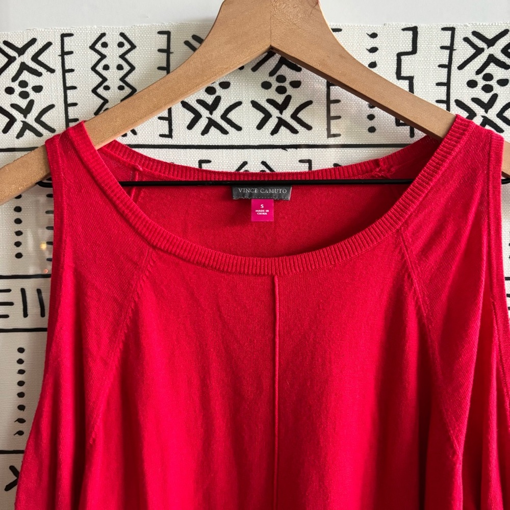 Vince Camuto Cold Shoulder‎ Top - Picture 2 of 6